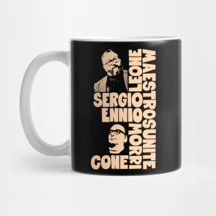 Sergio Leone and Enio Morricone - Dollars Trilogy Mug